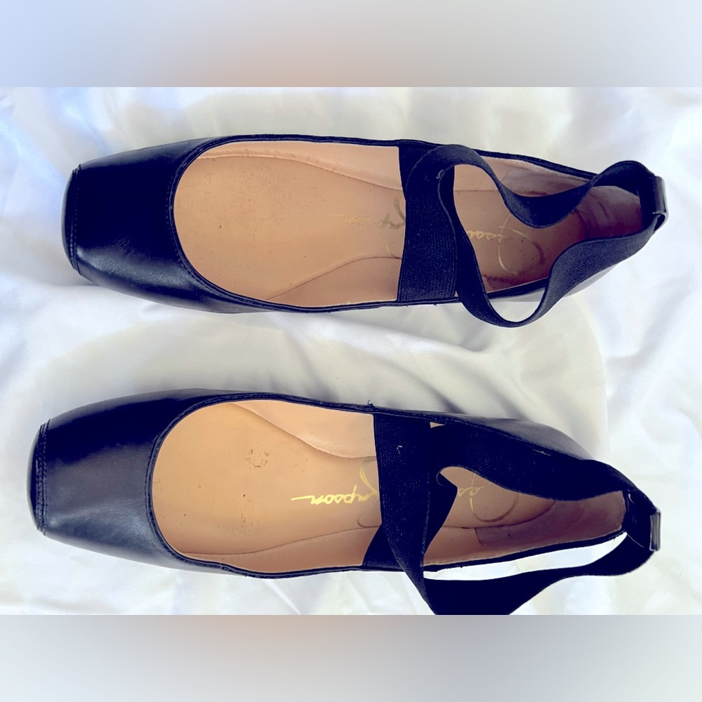 Black Jessica Simpson Ballet Flats size 9/39